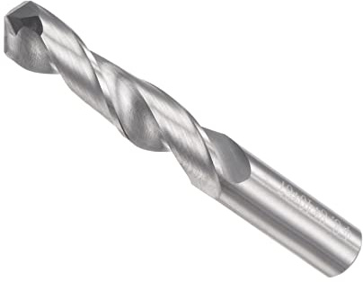CoCud Sólido Carburo Brocas 8, 8mm Diámetro diVástago Helicoidales Brocas | 1uds, YG6 (C2/K20) Tungsteno Carburo, para Inoxidable Acero Aleación