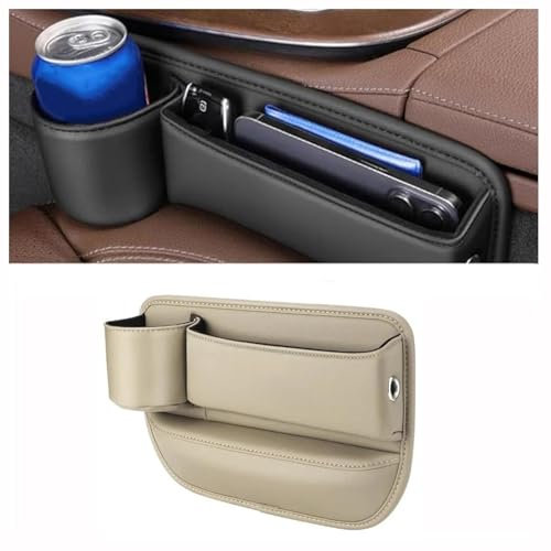 XMNTHPWC Organizador Gap Asiento Coche para v&w Golf 4 R32 1999-2004 Caja Almacenamiento Espacios Asientos Coche Almacenamiento Multifuncional Billetera con portavasos