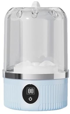 CDULOKLB Lavadora portátil de Ropa Interior, minilavadora inalámbrica Recargable para Sujetadores, Ropa Interior y Calcetines, batería de 3000 mAh, Ideal para Viajes, Camping, dormitorios y