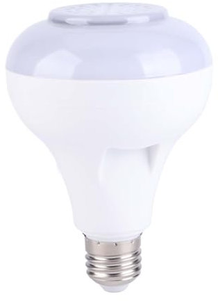 ZAWELIYO Bluetooths Bluetooths Bulb, Control Wireless Speaker Light, RGBW Sync Smart LED 24 Key Remote, Slot USB, Scheda Play Music E26/27 AC