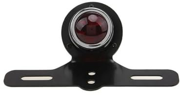 feu Stop arrière Moto Feu arrière Universel rétro modifié pour Plaque d'immatriculation feu de Frein Moto adapté à la croisière pour Prince