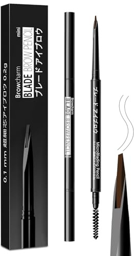 MAVENI Micro Eyebrow Pencil for Women,0.1mm Ultra-Fine Mechanical Pencil,Draws Tiny Brow Hairs and Fills in Sparse Areas and Gaps,Makeup Brow Definer Waterproof,Lasting,0.2g (mini 05 Deep Brown)