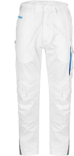 TMG | Arbeitshose Elegance für Herren, Malerhose mit Kniepolster & Reflektorstreifen, Cargohose, robust