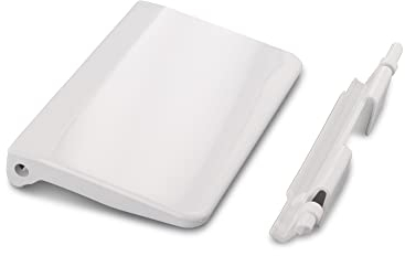 DL-pro Tirador de puerta con muelle compatible con Liebherr 9590228 con compartimento congelador, abridor de puerta para interior del congelador