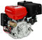 EBERTH 13 PS 9,56 kW Benzinmotor Standmotor Kartmotor mit Reduktionsgetriebe 2:1, E-Start, Benzin Motor mit 25 mm Ø Welle, Ölmangelsicherung, 4-Takt, 1 Zylinder, 389 CCM, Antriebsmotor mit Getriebe