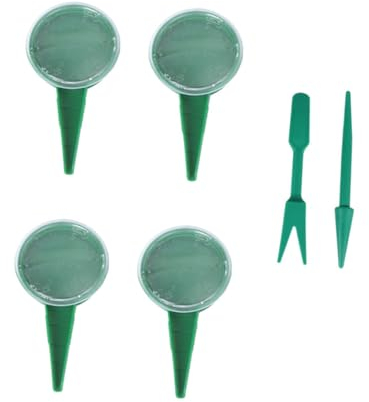 Didiseaon Creative Plant Transplanting Kit Garden Seeder Nursery Germination Tool Planting Dibber Seeder Transplanter Material Non-slip Handle Safe for Boys and Girls