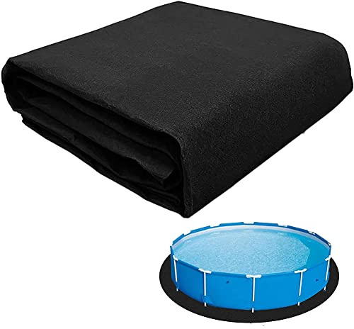 JUDANNA Pool Bodenplane Runden 4m/13.12ft Poolunterlage Bodenschutzplane Swimmingpool Bodenfolie Pool Unterlage Unterlegmatte Bodenschutzplane Bodenplane für Easy Set und Frame Pools, Rund