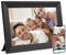 Cornice Digitale Foto WiFi Portafoto - 10,1 Pollici 1280 x 800 HD Memoria 32 GB Cornici Digitali Elettronica per Video Rotazione Automatica IPS Touch Screen con l'App Frameo Album Fotografico Luakug