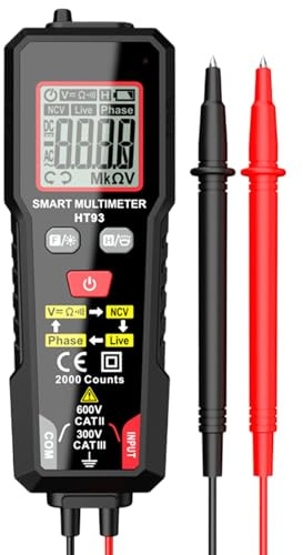 Professionelles Kfz-Multimeter – Elektrowerkzeug mit USB-Schnittstelle und Temperatursensor, maximale Präzision | perfekt für elektrische Diagnostik, Reparatur und Wartung von Fahrzeugen