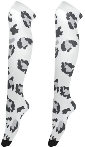 WDdZzyy Baseballsocken mit Leopardenmuster, bequem für Fashionistas zu Halloween, Leoparden-Print, Einheitsgröße