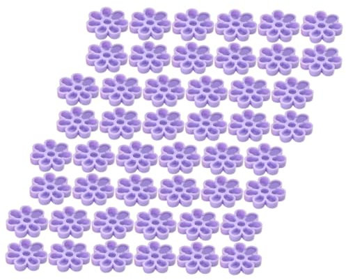 VICASKY 100pièces Lot De Supports De Colle Pour Extensions Cils Lavande Godets Compact Et Portable Pour Greffe Cils Et Sourcils