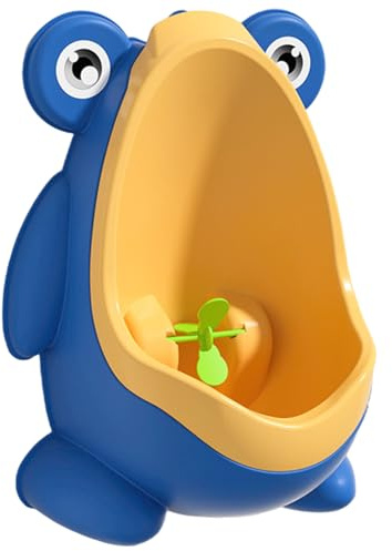 1pc Frog Urin Potty Training 11x5 SAFE PP PP CUET Wall suspendu/aspiration tobin Urinal avec cible de visée à la maison, jardin d'enfants, préscolaire.