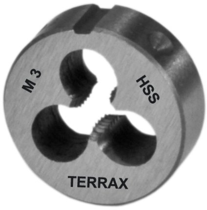 TERRAX by RUKO Schneideisen DIN 22568 Geschliffen M3