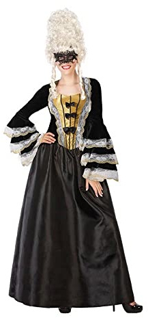ATOSA déguisement courtisane noir XL