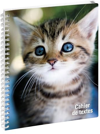 Exacompta 999165E - en textbok 17 x 22 cm, djur specifikation.
