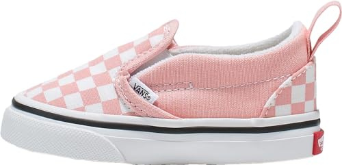 Vans Unisex Peanuts Sk8-mid Reissue V Sneaker för barn, Schack puderrosa äkta vit, 8.5 UK Child