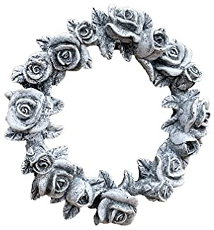 stoneandstyle Stein Rosenkranz klein Steinguss frostfest wetterfest