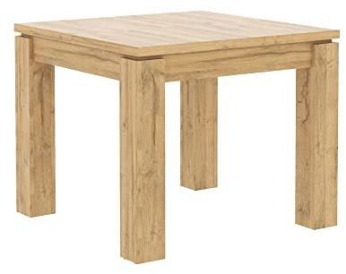 FORTE Havanna Esstisch ausziehbar, Holzwerkstoff, Alteiche, B x H x T: 90÷180 x 75,9 x 90,4 cm