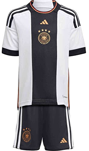 adidas Germany Home Mini Kit Coupe du Monde 2022 Blanc 4 ans Blanc 4 ans