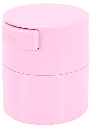 Jufjsfy Cils Colle Réservoir de Stockage Cils Colle Adhésif Stand Pot Activé Boîte Scellée 4 Cellules Conteneur