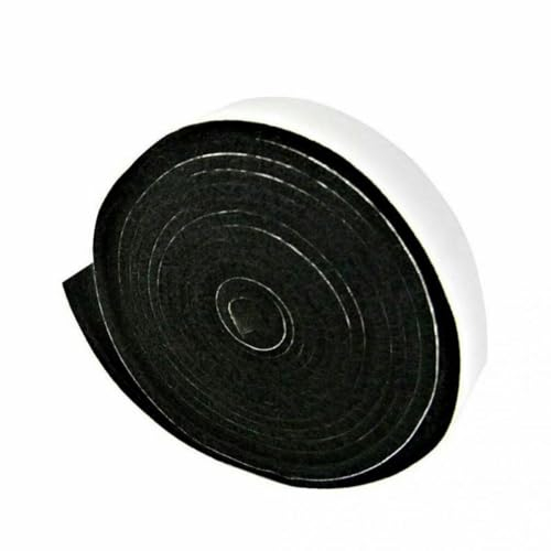 ZFISH Dichtungsband, Herddichtung, Backofen, Grill, Keramik, flammhemmend, selbstklebend, selbstklebender Deckel, hitzebeständig, Schutztür, leicht zu reinigendes Klebeband, 2 cm x 3,6 m x 3 mm
