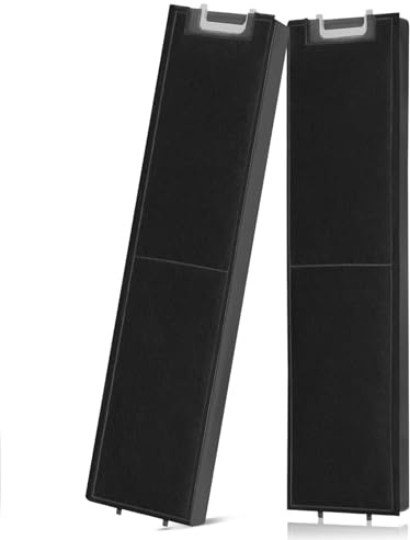 2x Aktivkohlefilter dunstabzugshaube für Miele DKF13-1 DKF13 und 6485741 | Geruchsfilter Dunstabzugshaube Filter | Kompatibel mit DA3366 DA3460 DA3466 DA3490 DA3496 DA3XXX …