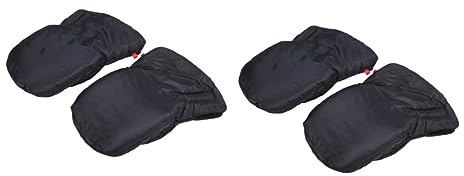 Toyvian 2stücke Outdoor Winterhandschuhe Für Eltern Winddichte Warme Kinderwagenhandschuhe Dicke Anti-frost-handschuhe Schwarz Für Optimalen Schutz Und Komfort Im Winter