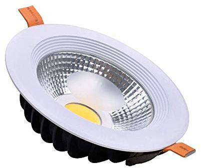 GHBSDNEPP Faretto Da Incasso Incassato Downlight round Spotlight a Soffitto, Lampada Da Parete for Lampada for Illuminazione for Decorazioni Interne Creativa, Ac110-240V Risparmio Energ/1 Pacco/Warm