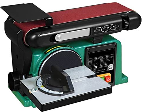 SOFTTO Défonceuses électriques Machine à Bande Abrasive multifonctionnelle 550W Ponceuse électrique de Bureau Travail du Bois Bricolage ponçage meulage Polissage pour parquets en Bois/stratifiés