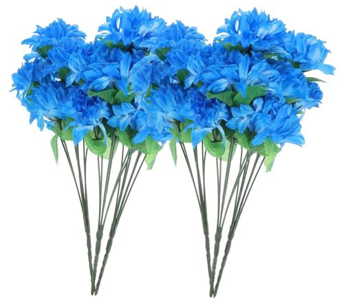 Alipis Bouquet per Cimitero Set 6 in Materiale Resistente Decorazioni Commemorative Realistiche per Lapidi