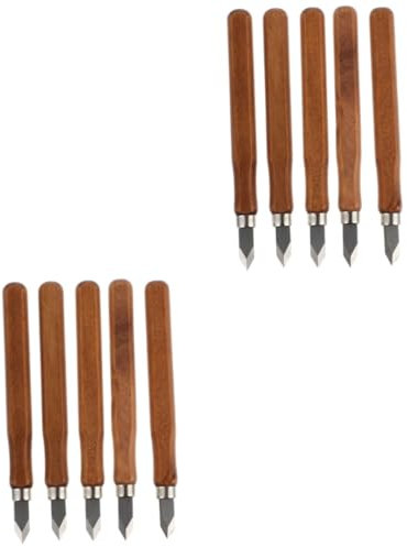 jojofuny 10stücke Teiliges Holzschnitzwerkzeug Manganstahl-ritzwerkzeuge Mit Holzgriff Für Präzise Markierungen Holzbearbeitung Für Hobby Und Professionelle Anwendungen