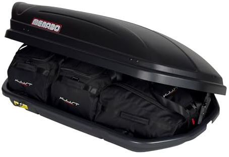 KJUST Taschen Set 3 Stück kompatibel mit Dachbox Menabo Marathon 320