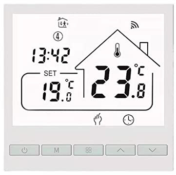 DYHWAC PNAWLLCF-65 Tuya Smart Home Termostato da Pavimento Controllo Regolatore di Temperatura Riscaldamento A Pavimento Caldo 220V