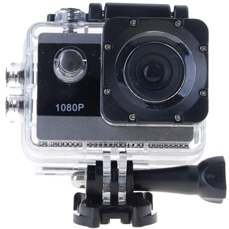 Cámara de acción impermeable 1080P con pantalla táctil para capturar durante la actividad acuática de hasta 30 metros de profundidad, videocámara deportiva al aire libre