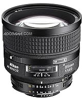 Nikon 85 mm f/1.4 - Objetivo para Nikon (Distancia Focal Fija 85mm, Apertura f/1.4) Negro