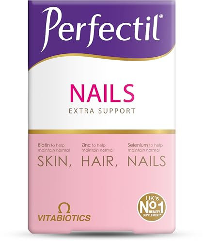 Perfectil Nails Beauty Supplement for Nails - Includes Selenium, Biotin & CoQ10, 60 Tablets 30-Day Supply, by Vitabiotics