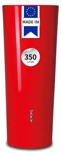 GARANTIA Color 2in1 Regenspeicher 350 Liter Tomato inkl. Pflanzschale