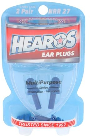 Hearos Multi-Purpose Series Ear Plugs, 4 Count