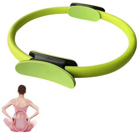 Ring Pilates Cerchio Pilates Ring Anello Yoga Ring, Cerchi per Pilates, Cerchia di Pilates, per fitness a casa Adatto, Doppio Manico per Circle Pilates - Yoga Gym Fitness Allenamento, per Le Donne
