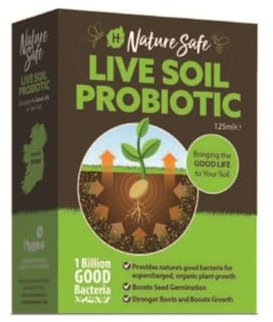 Nature Safe Hygeia Live Soil Probiotic for Supercharged Plant Growth – 125ml