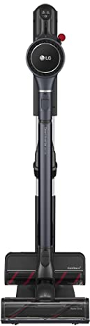 LG CordZero A9K-PRO1G Aspirapolvere Senza Fili Potente 200W, Autonomia 120 Minuti, con Wi-Fi, 3 Spazzole e 4 Accessori, Scopa Elettrica con Tubo Telescopico e 2 Batterie Ricaricabili