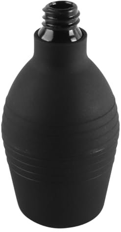 Ieron 310ML Anal Enema, Bulb Vaginal Douche Cleaner for Women's or Man's Health - Safe Comfortable Rubber Washing Cleaning Kit, Black