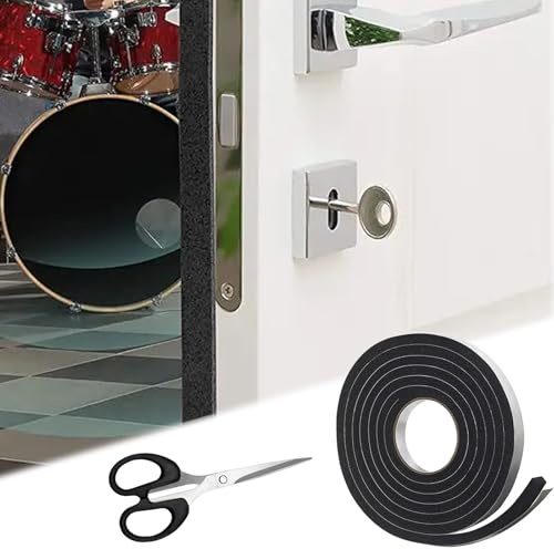 HENGBIRD Assorbitore di Condensa per Finestre con Forbici, 3 cm * 400 cm Feltro Adesivo Forte, Anti-Condensa Feltrini Adesivi, Versatile Feltro Autoadesivo per Mantenere Asciutto