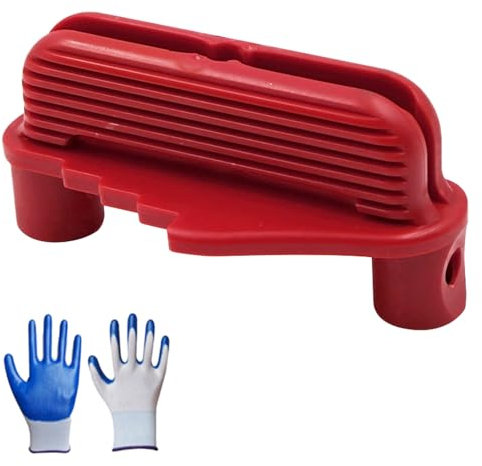 Anreißwerkzeug for die Holzbearbeitung, Mittenfinder-Werkzeug, Anreißlehre for die Holzbearbeitung, versetztes Anreißwerkzeug, Anreißer-Markierungsspinner for Holz, passend for Standard-Holzstifte(Red