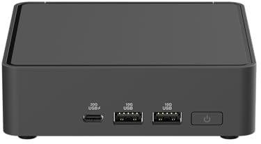 ASUS NUC 15 Pro Slim Barebones Mini PC con Intel Series 2 Core Ultra 5 225H, fino a 96 GB di RAM DDR5, Dual Storage, Thunderbolt™ 4, Wi-Fi 7 e Bluetooth 5.4, accesso allo chassis senza attrezzi