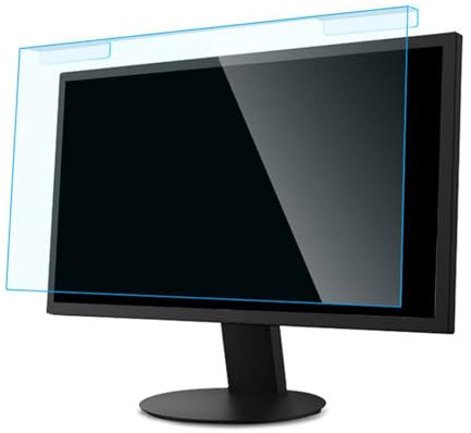 Guoyoocc 12-27 Pollici Computer Universale Filtro Anti Luce Blu,Pellicola Filtrante Anti-UV per la Protezione degli Occhi per Monitor& Desktop PC,Anti Affaticamento Degli Occhi Protector,Rimovibile