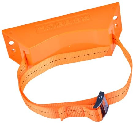 Support de support de cylindre - Rack de serre-réservoir, sangle murale sécurisée | Système de maintien en métal réglable pour fixation de réservoir horizontal avec barre de verrouillage de sécurité,