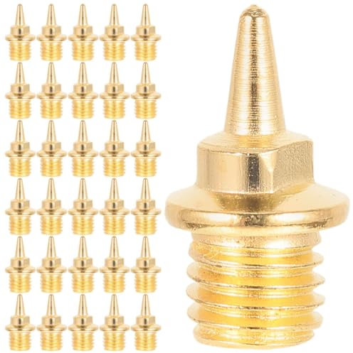 GRIRIW 50 Clavos de Repuesto para Pista: Clavos para Calzado - Clavos Cortos de Metal para Mayor Velocidad y Estabilidad - para Deportes de competición y Entrenamientos