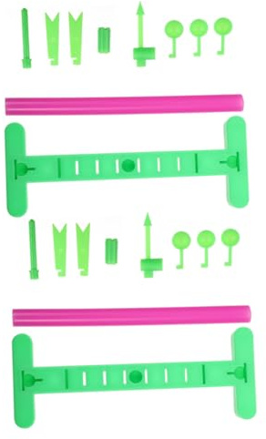 ERINGOGO 2 Sets DIY Scientific Anemometer Wind Vane Educational for Stem Experiment Kit to Cultivate Scientific Interest and Enhance Imagination and Motor Skills