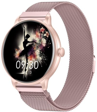 ZPPSNFIT Smart Watch, 1.43’’ AMOLED Smart Watches for Men Women (Answer/Make Call), Fitness Tracker with Heart Rate/Sleep Monitor, IP68 Waterproof Activity Tracker, Pedometer for Android iOS